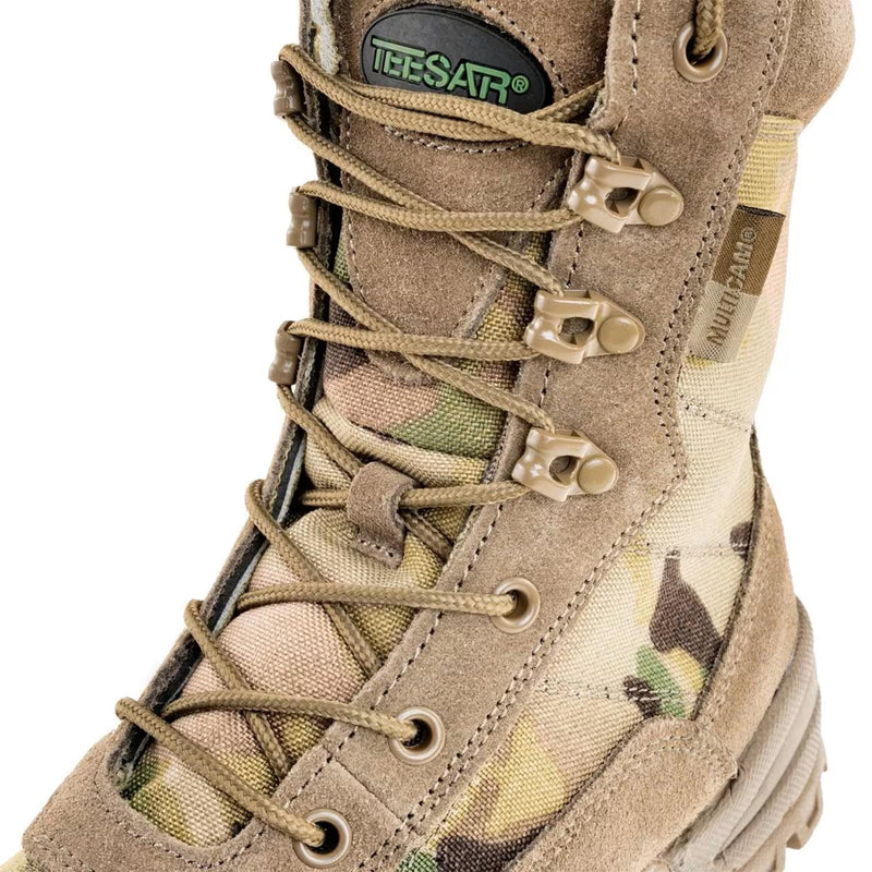 Stivali multicam tattici di teesar laterale a caccia zip calzature da servizio trekking