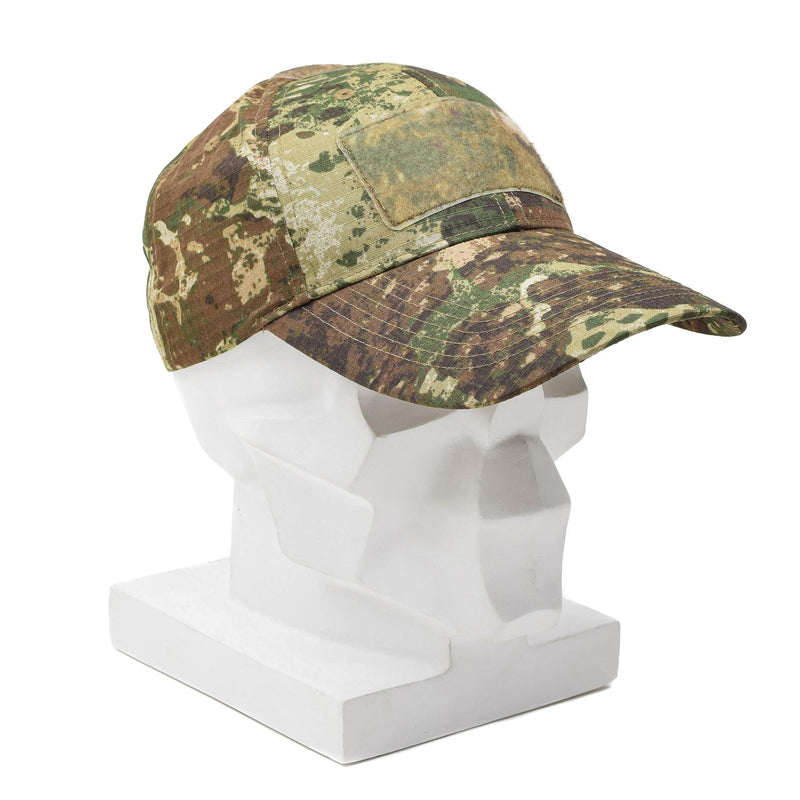 Cappellino in stile militare MIL-TEC camuffare piastre patch regolabili leggero