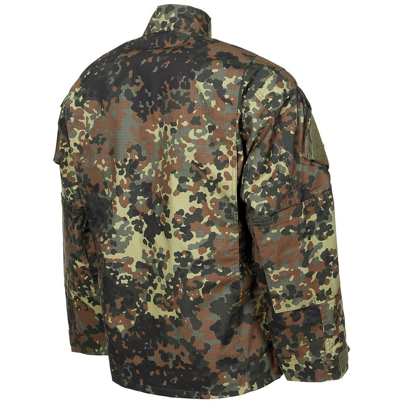 MFH Brand U.S. MILITAL MILIANT CAMPO Field Uniforme Flecktarn camo Ripstop Nuovo