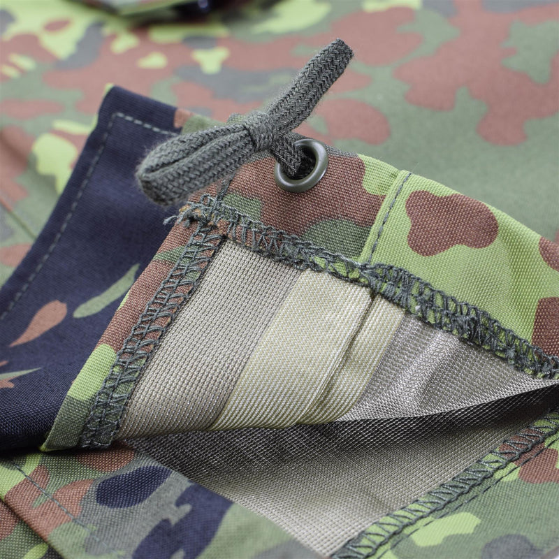 Mil-Tec Brand Giacca da campo dell'esercito tedesco Goretex Flecktarn Camo pioggia impermeabile