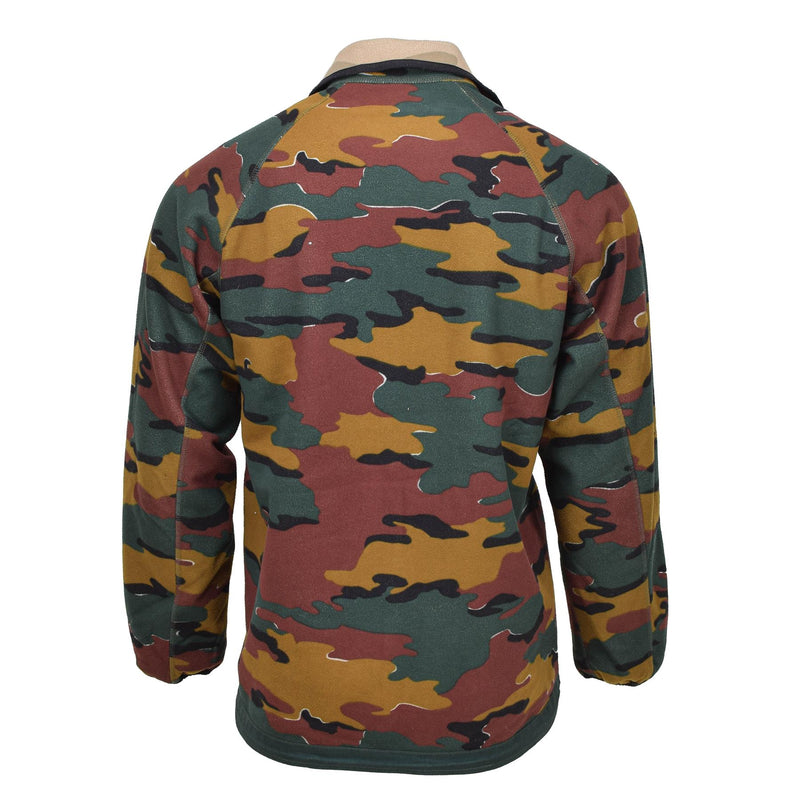 Giacca in pile di pile del belga originale reversibile Windstopper Bdu Jigsaw Jumper