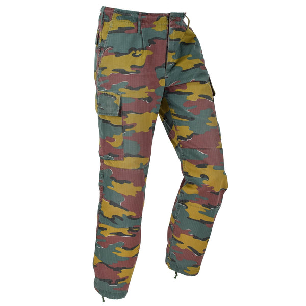 Pantaloni da combattimento del campo dell'esercito belga originale Pantaloni rob stop surplus militare