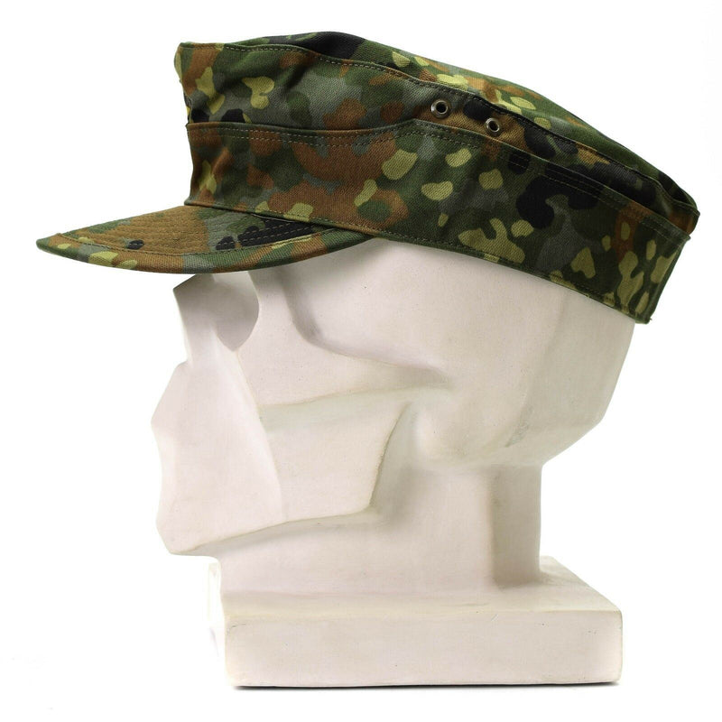 Genuino esercito tedesco originale Flecktarn Cap bw boschi di bosco cappello militare nuovo