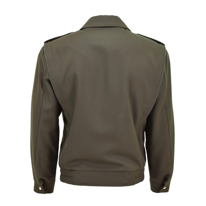 Giacca di camicetta militare ceca originale Truppe di campo Casualmente Olive Blouson Nuovo