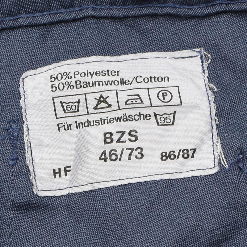 Cantaloni di protezione civile autentici Swiss Blue Pants Combat Svizzera New New