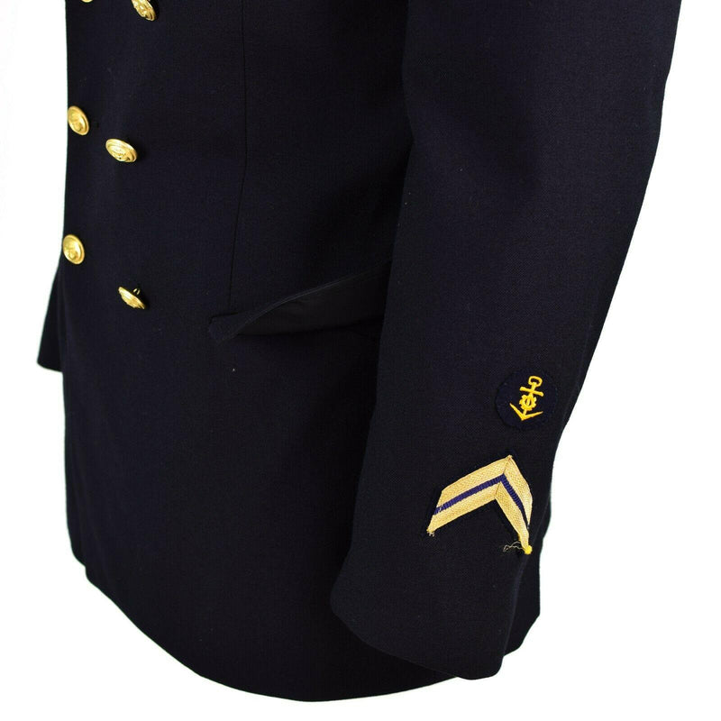 Giacca abito marines dell'esercito tedesco originale scuro divino uniforme formale militare