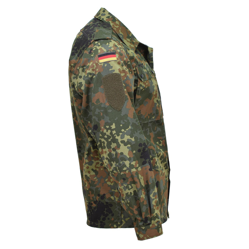 Camicie militari tattiche Leo Kohler Flecktarn Cambiatura a luce mimetica BW Giacca