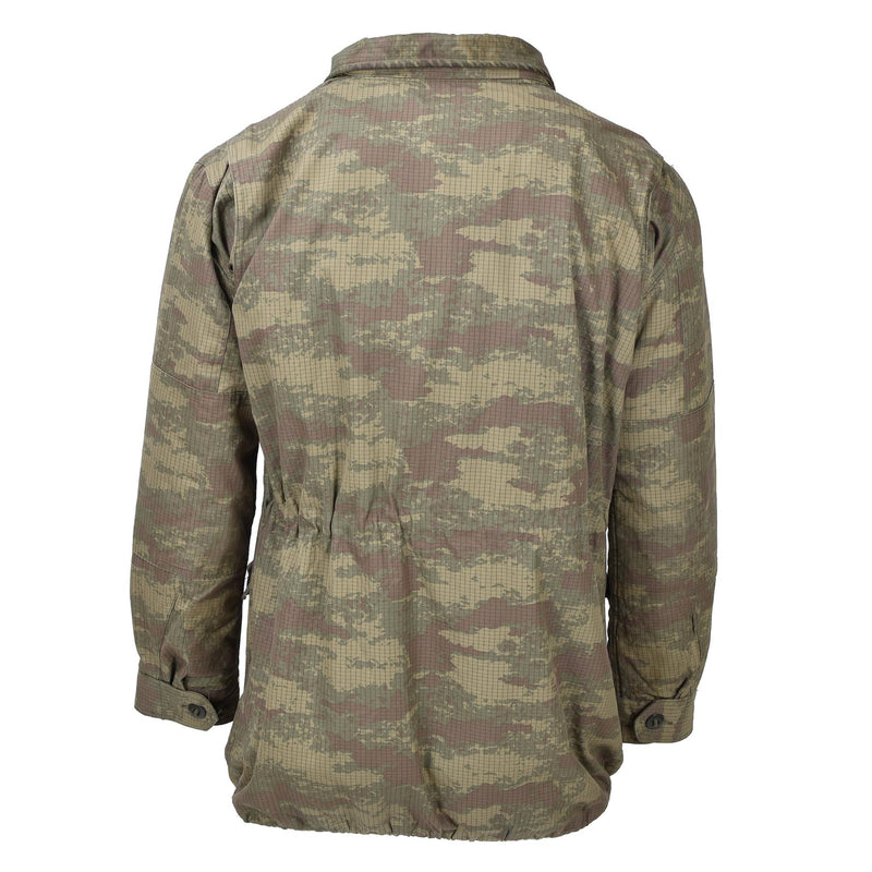 Giacca originale dei paracadutisti militari turchi parka camo mime