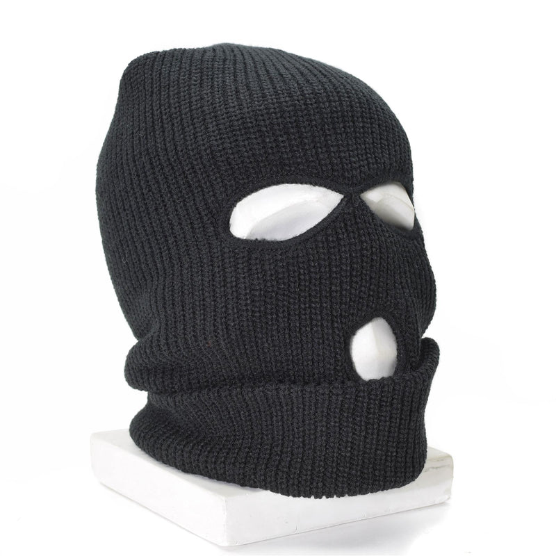 Marchio mil-tec balaclava 3 fori thinsulate ™ Black Face Mask Tactical Gear Winter inverno