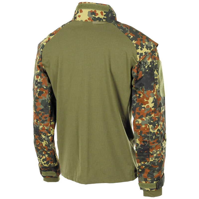 Marchio mfh camicie in stile militare statunitense flecktarn camo da combattimento tattico nuovo