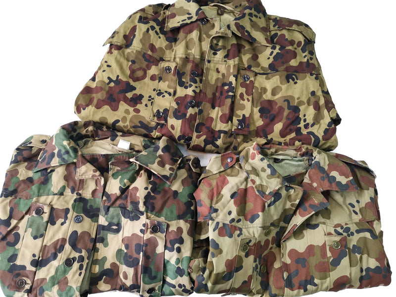 Vero esercito rumeno parka m93 combattimento camo foglia bdu giacca militare nuovo