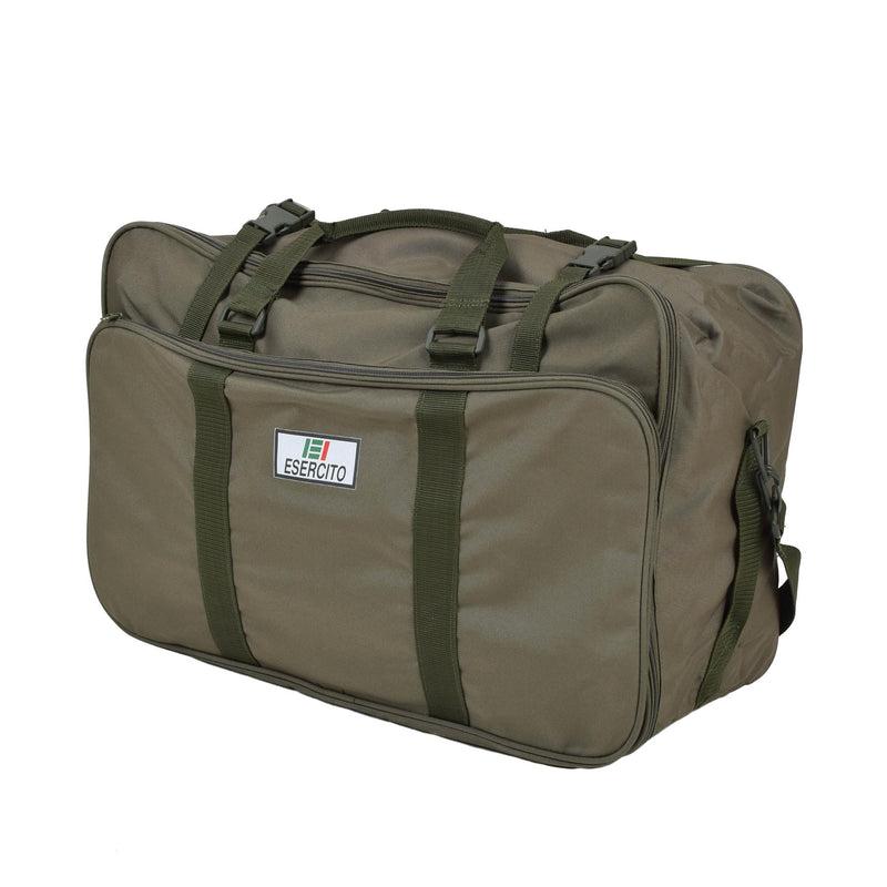 Guida borsone dell'esercito italiano Borsa 60L ESERCITO LOGO CINNE REGOLABILE OLIVE