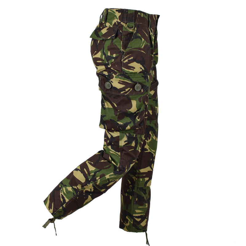 Tacgear marchio pantaloni da combattimento in stile esercito britannico dpm camo ripstop cargo pantaloni