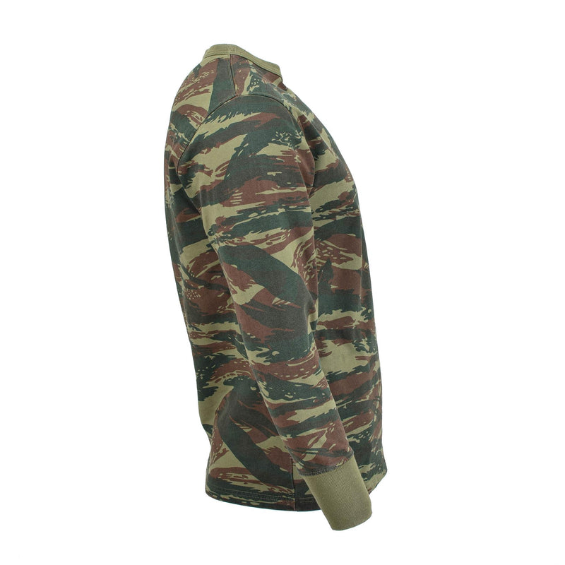 Farna dell'esercito greco originale Grecia Shirte di abbigliamento sportivo militare Lucertola camo