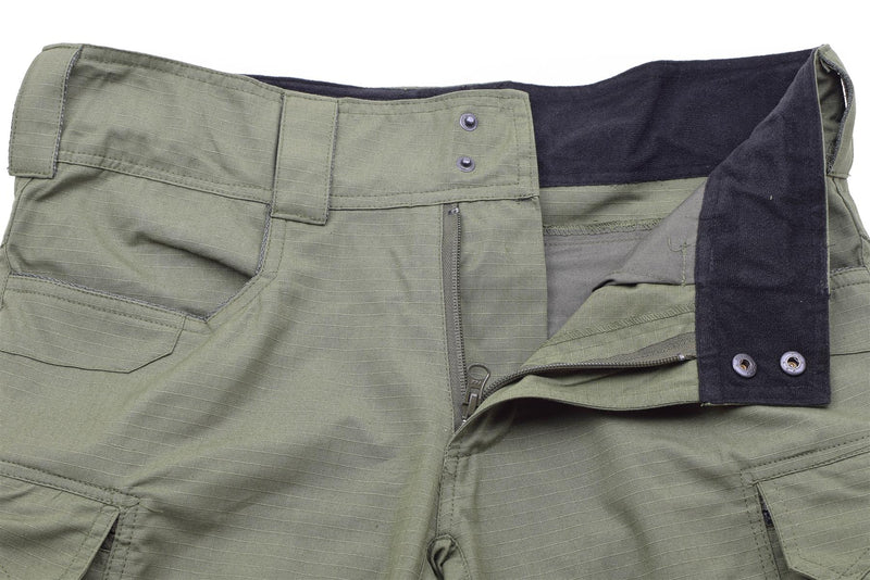 MFH Brand Shorts in stile militare Bermuda Bermuda in cotone robusto Ripstop Olive Uniform Nuovo