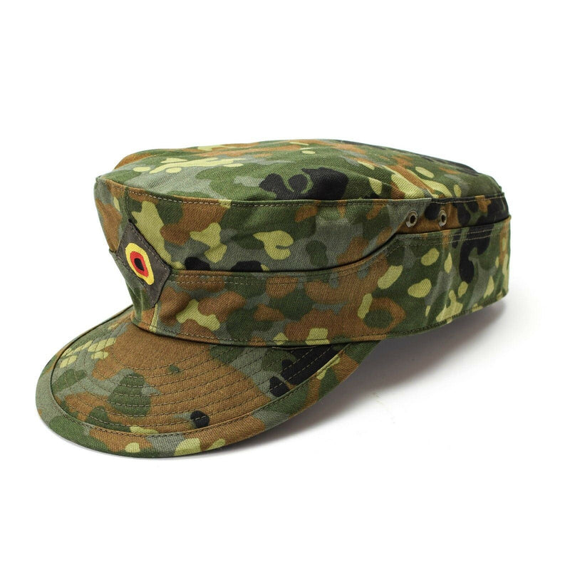 Genuino esercito tedesco originale Flecktarn Cap bw boschi di bosco cappello militare nuovo