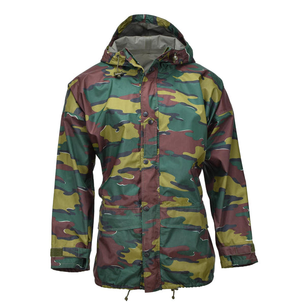 Giacca impermeabile militare belga originale CAMOUFFAGE SEYNTEX HIMPOAT