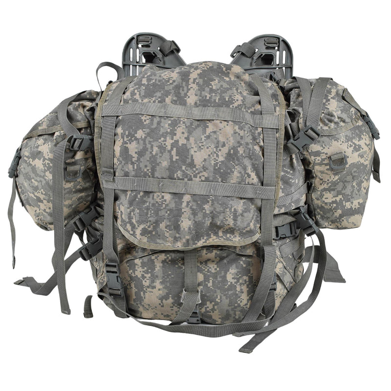 Lo zaino da viaggio tattico militare statunitense originale MOLLE II 80L Digital Camo