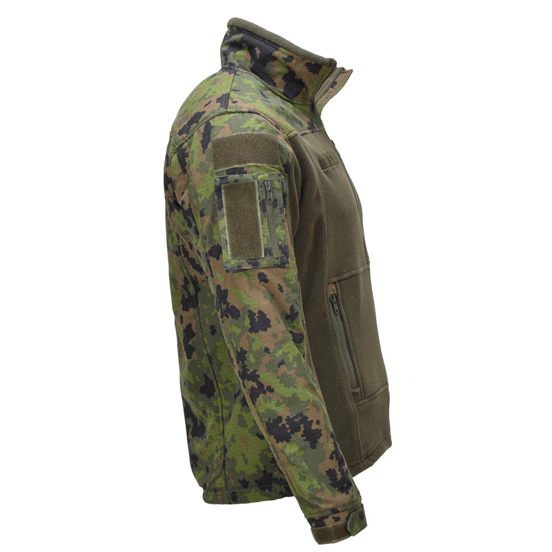 Giacca tattica MFH YKK ZIPS VENTIFICA A RIPSTO MANDESE REGOLABILI M05 CAMO FINULNA