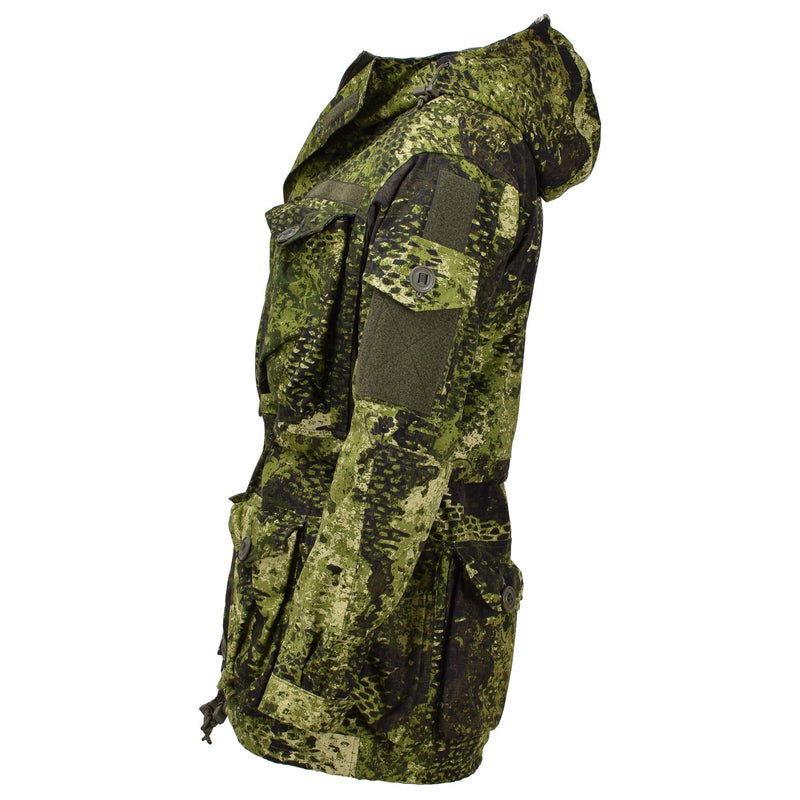 Leo Kohler Army Ksk Smock Giacca tattica Phnantomleaf Camo Field Combat Cappucciata