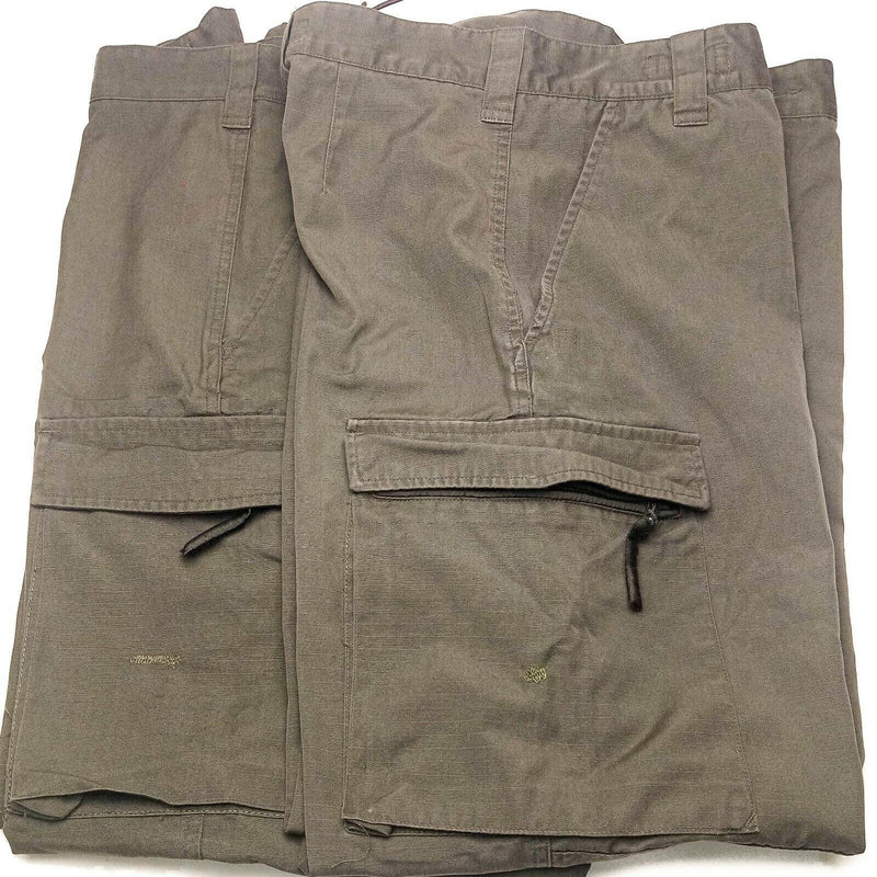 Pantaloni dell'esercito austriaco autentici RIP STOP OD COMPATTO MILITARI PANTERILI OLIVE BDU