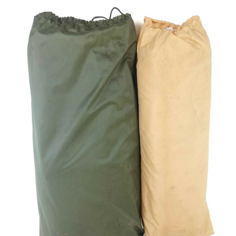 Vero esercito francese f1/f2 tenda a 2 persone beige oliva france surplus militare nuovo