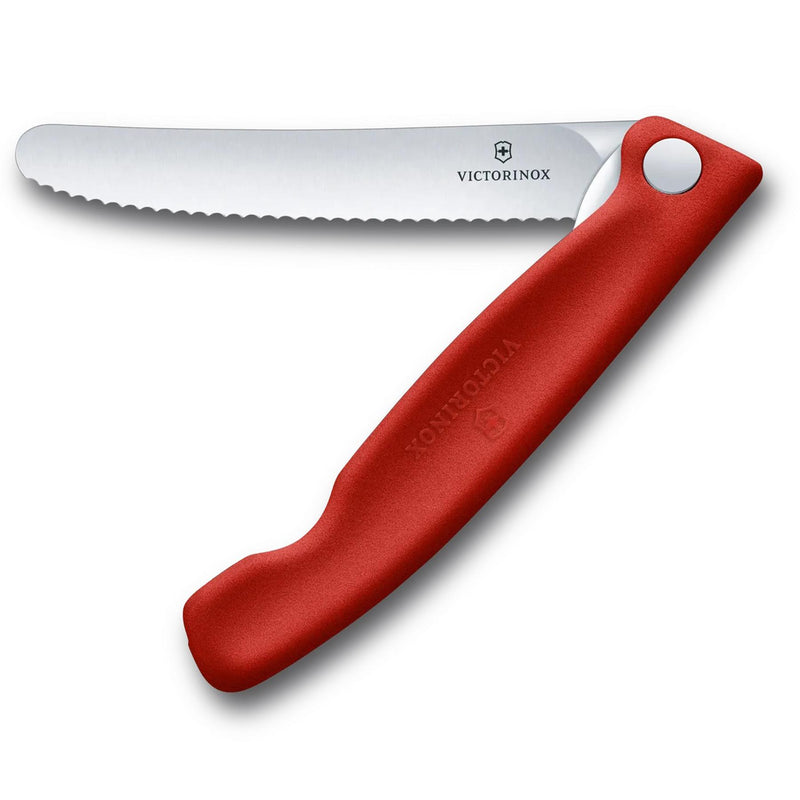 Victorinox Swiss Classic pieghevole pieghevole coltello inossidabile in acciaio in acciaio rosso