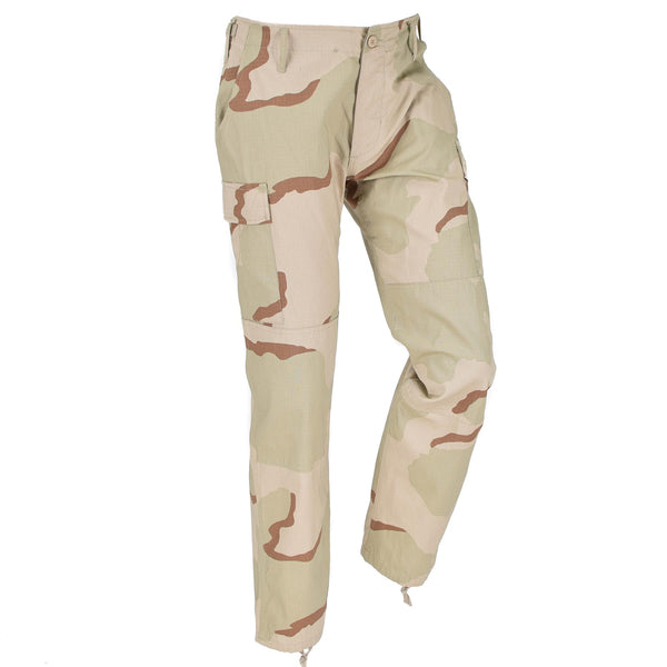 Mil-Tec Brand U.S. Army Style Cargo Pants Desert Desert Mamouflage BDU Pattern