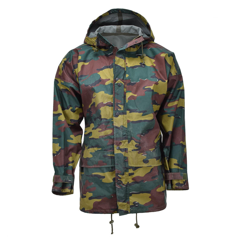 Giacca impermeabile militare belga originale CAMOUFFAGE SEYNTEX HIMPOAT