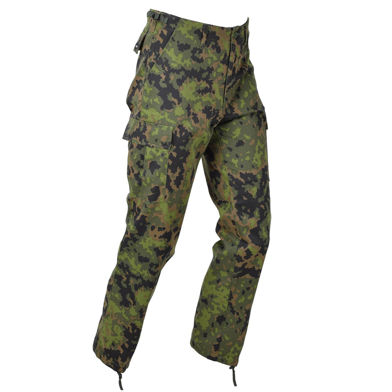 Pantaloni da combattimento MFH I pantaloni BDU durevoli regolabili m05 finlandese camo