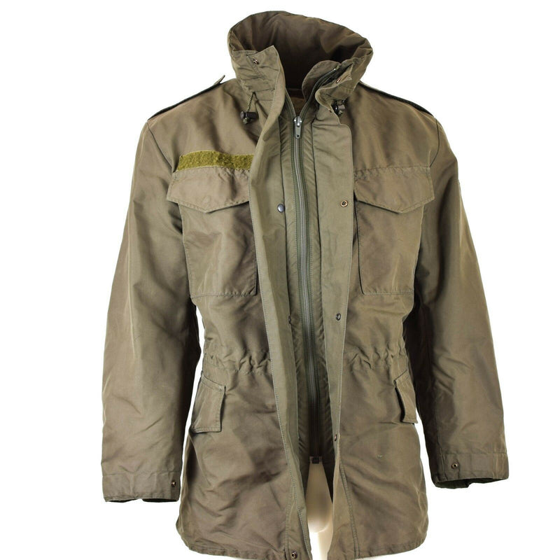 Gucca vera dell'esercito austriaco M65 Giacca Goretex Military Olive Parka impermeabile