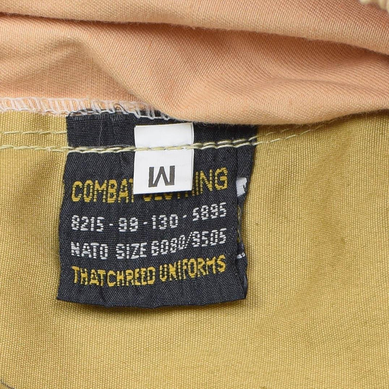 Lavoro militare britannico originale Safari tan Tan pantaloni da lavoro regolabili pantaloni nuovi