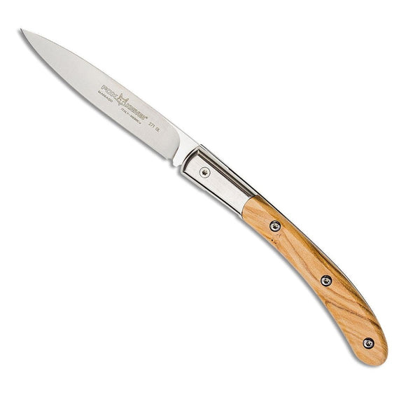 FOX COLPI BRIDA ITALY Elite pieghevole Ctello in acciaio inossidabile N690co Olive Wood