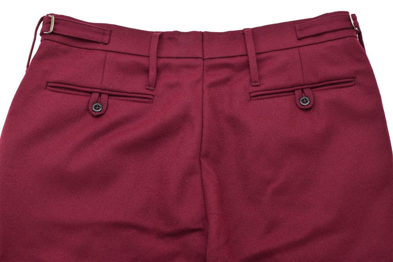 Vestiti di pantaloni veriosi dell'esercito britannico Royale Hussars pantaloni Bordeaux