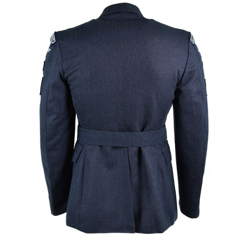 Guida vera e propria giacca formale militare britannica Air Force RAF Blue Military Nuovo nuovo