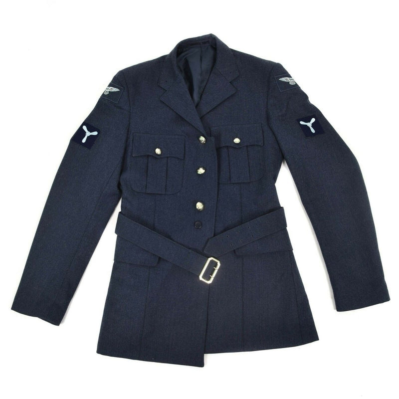 Guida vera e propria giacca formale militare britannica Air Force RAF Blue Military Nuovo nuovo