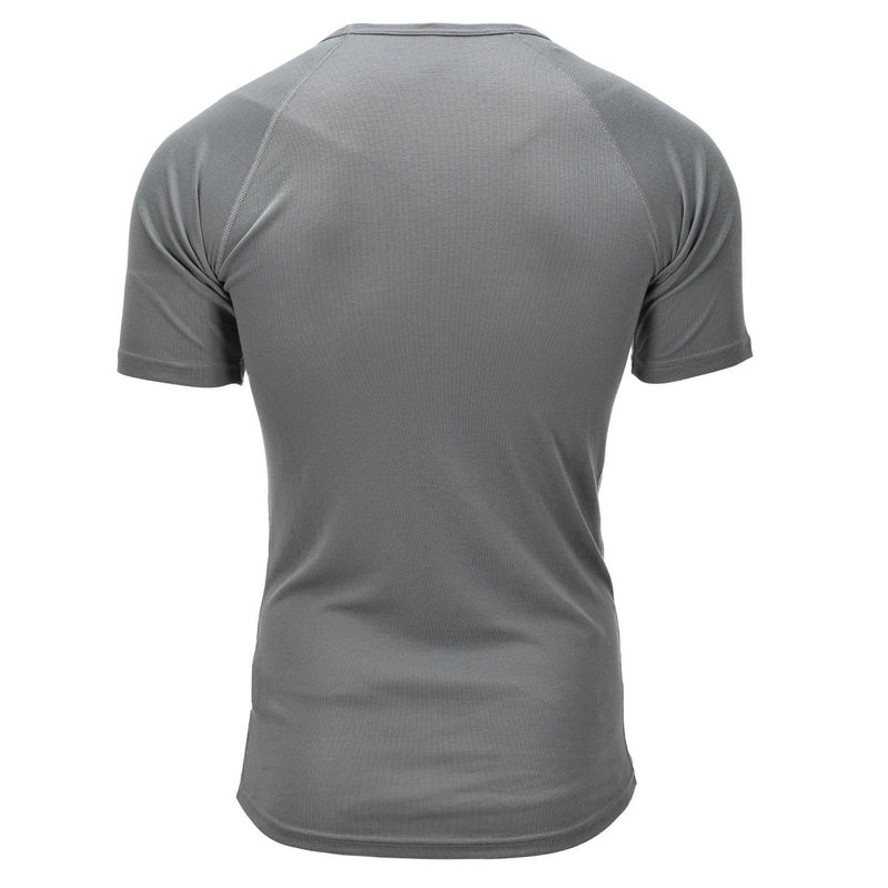 T-shirt dell'esercito olandese slim manica corta grigio leggero traspirante