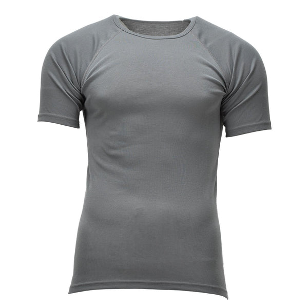 T-shirt dell'esercito olandese slim manica corta grigio leggero traspirante