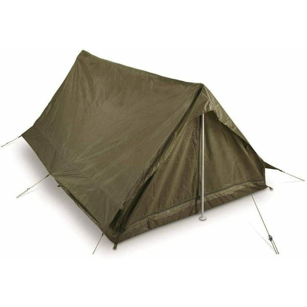 Vero esercito francese f1/f2 tenda a 2 persone beige oliva france surplus militare nuovo