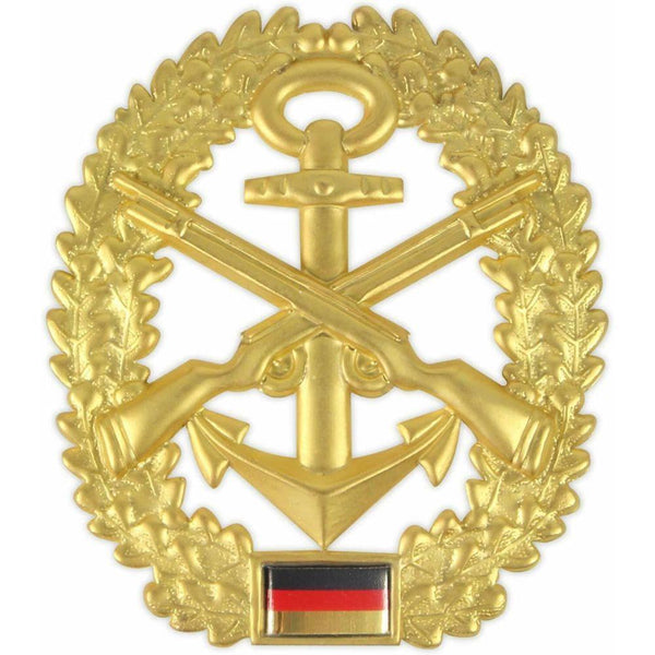 Autentico berretto dell'esercito tedesco Distintivo Distintivo di protezione navale Cockge Cockge Marines