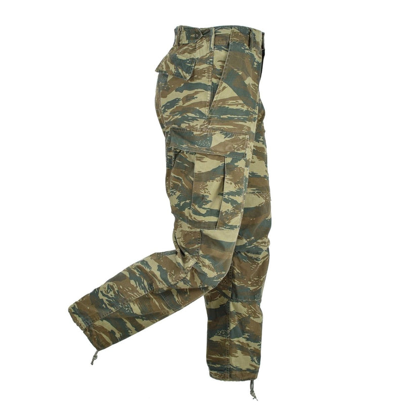 Araccello greco Greco Pants BDU Lucertola Camo Ripstop Grecia Strumento militare