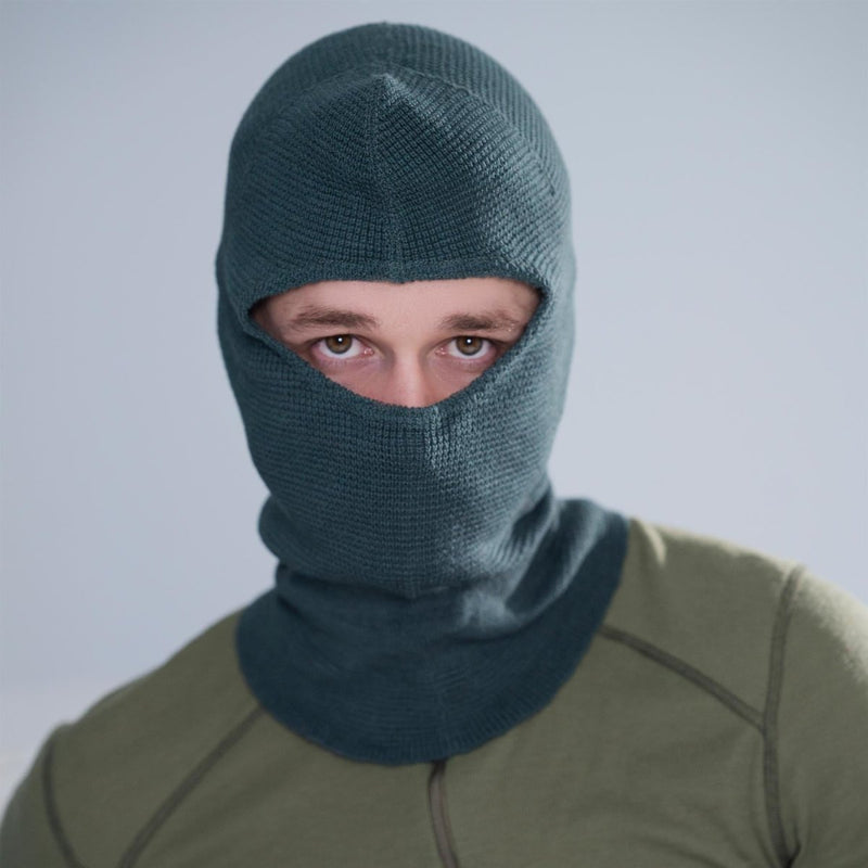 Armuina Swiss Army Balaclava Grey Svizzera Emissione militare Face Mask Nuovo