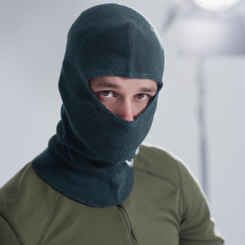 Armuina Swiss Army Balaclava Grey Svizzera Emissione militare Face Mask Nuovo