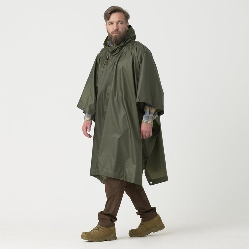 Helikon-Tex U.S. Army Model Poncho Attrezzatura da pioggia tattica leggera impermeabile