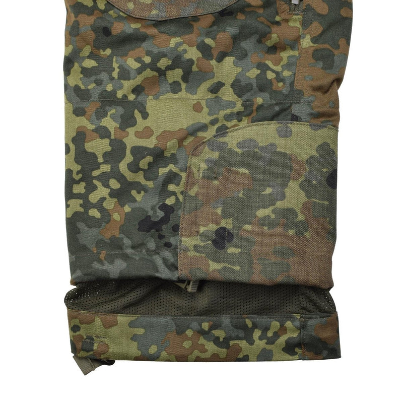 Leo Kohler KBS Flecktarn Camo Tactical Pants ha rinforzato i pantaloni per le truppe da combattimento