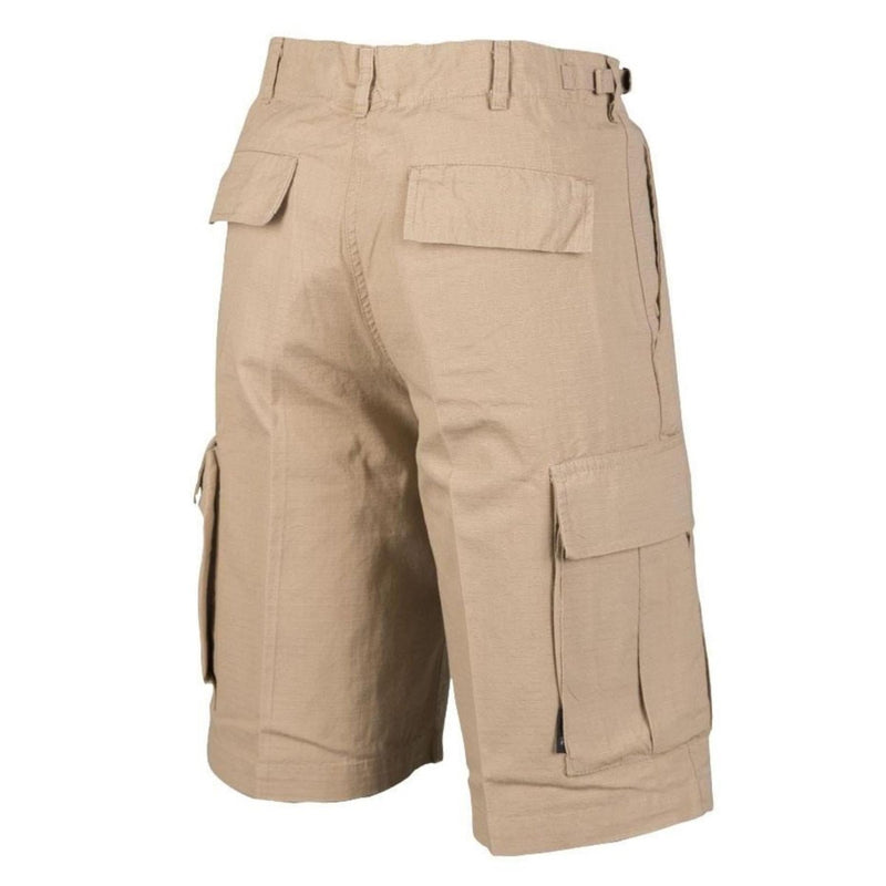 Mil-Tec Brand U.S. Style Military Bermuda Prepalato Khaki Bdu Ripstop Shorts