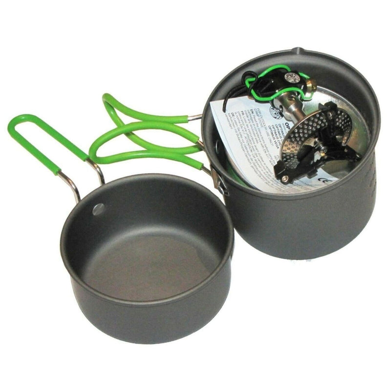 Optimus Crux Lite Solo Cook System Gas Stufa Campionamento da campeggio Woods Burner Outdoor