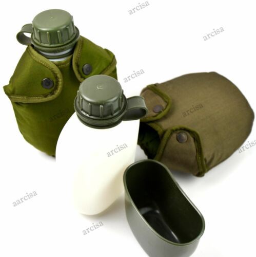 Original Flaking Flask M48 Norwegian Water Bottle Military Norway