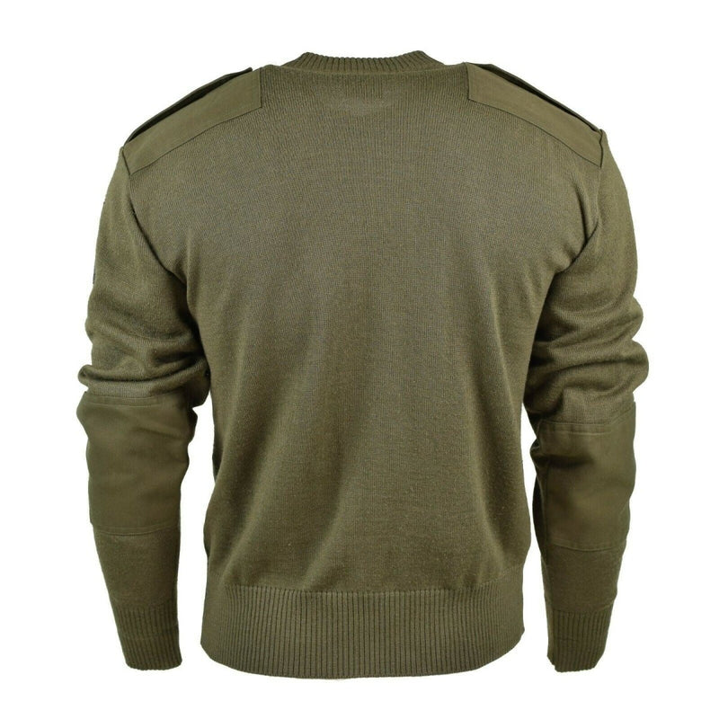 Original Pullover Pullover Pullover Commando Olive Od Wool Swater