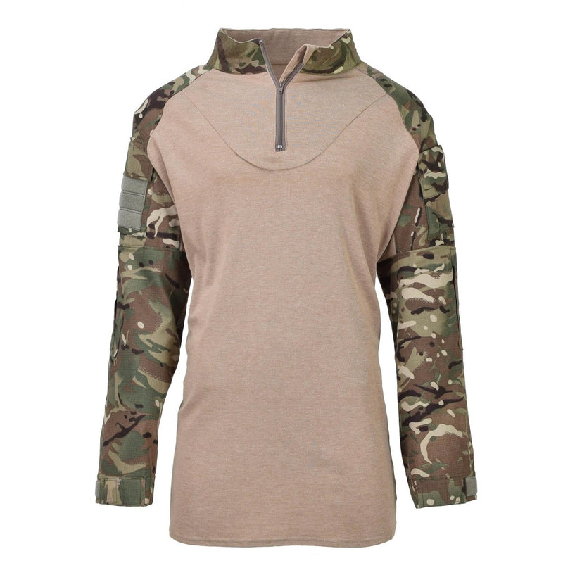 Camicie da combattimento originale dell'esercito britannico MTP multicam ubac hot weather nuovo